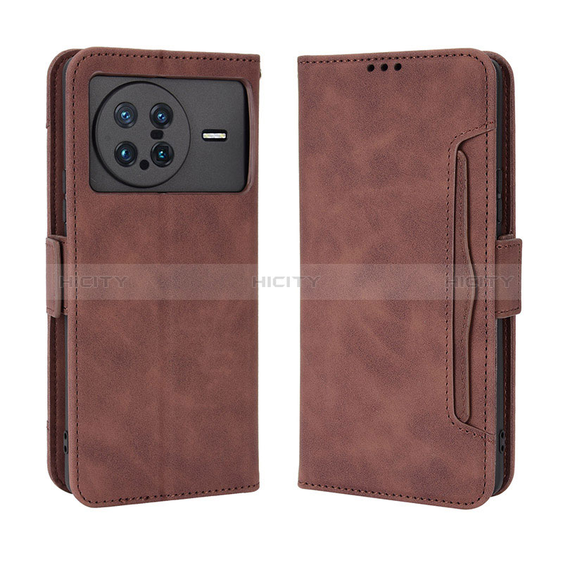 Coque Portefeuille Livre Cuir Etui Clapet BY3 pour Vivo X Note Plus