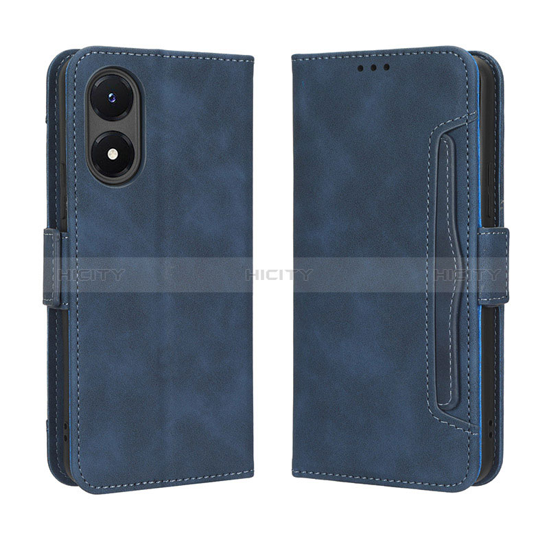 Coque Portefeuille Livre Cuir Etui Clapet BY3 pour Vivo Y02S Plus