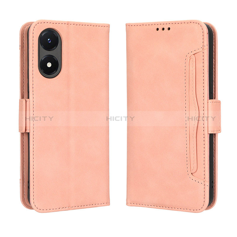 Coque Portefeuille Livre Cuir Etui Clapet BY3 pour Vivo Y02S Plus