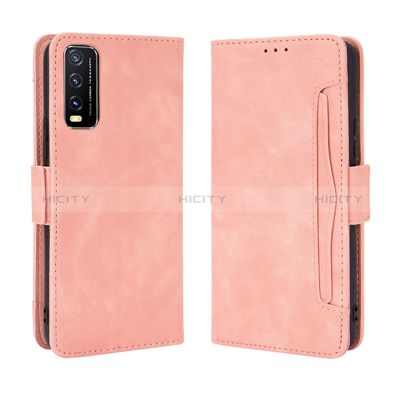 Coque Portefeuille Livre Cuir Etui Clapet BY3 pour Vivo Y11s Plus