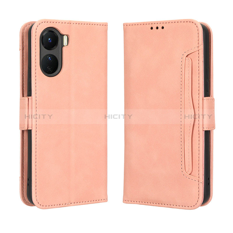 Coque Portefeuille Livre Cuir Etui Clapet BY3 pour Vivo Y16 Plus