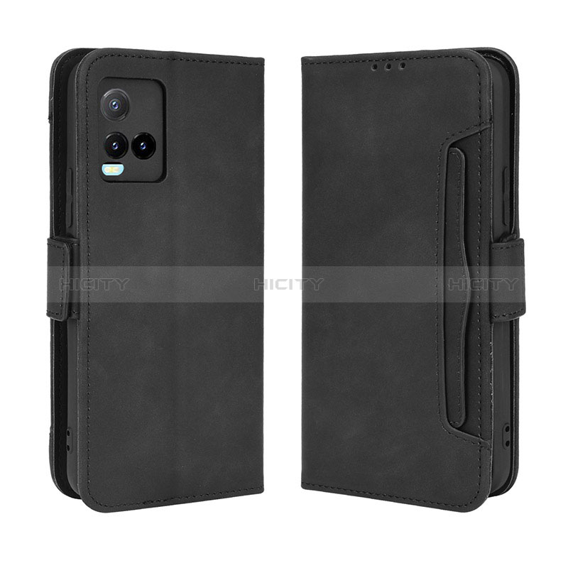 Coque Portefeuille Livre Cuir Etui Clapet BY3 pour Vivo Y21 Plus