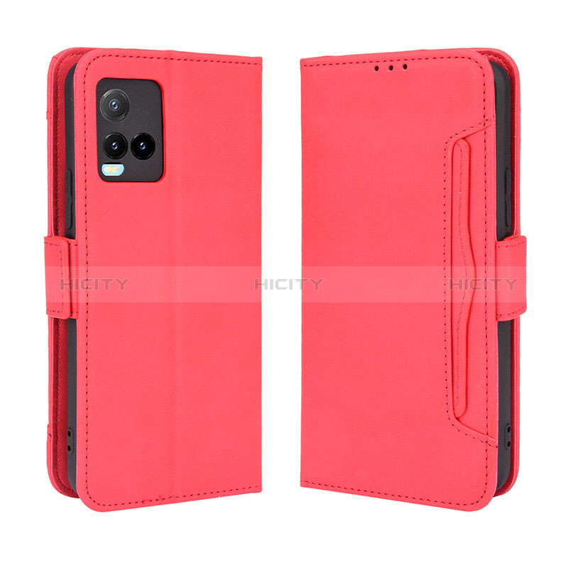 Coque Portefeuille Livre Cuir Etui Clapet BY3 pour Vivo Y21 Plus