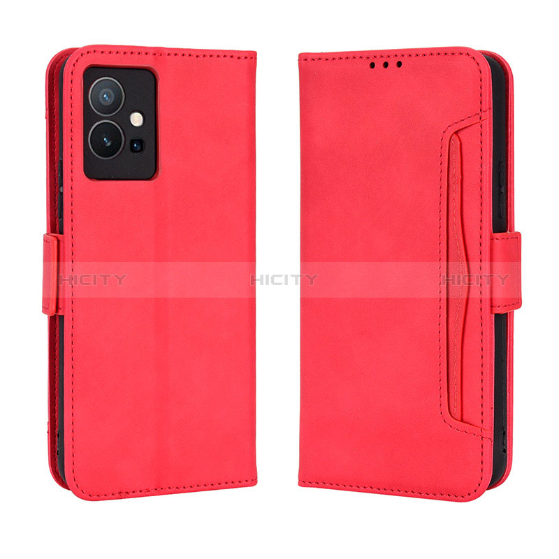 Coque Portefeuille Livre Cuir Etui Clapet BY3 pour Vivo Y33e 5G Plus