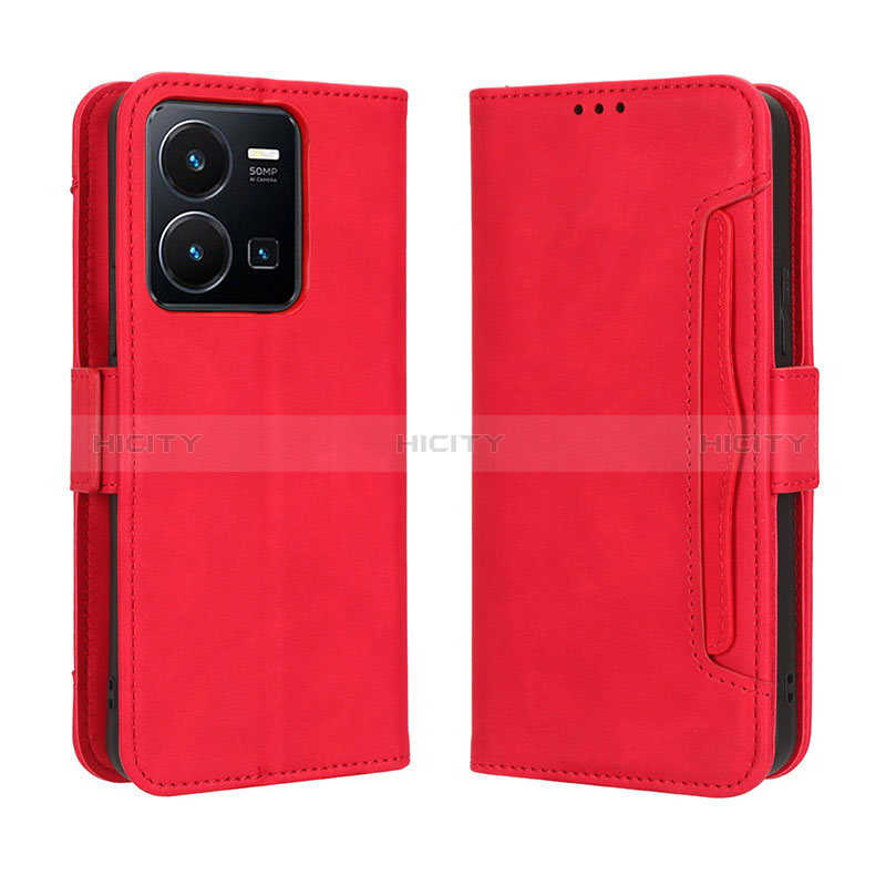 Coque Portefeuille Livre Cuir Etui Clapet BY3 pour Vivo Y35 4G Plus