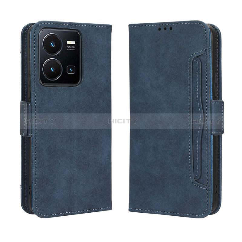 Coque Portefeuille Livre Cuir Etui Clapet BY3 pour Vivo Y35 4G Plus