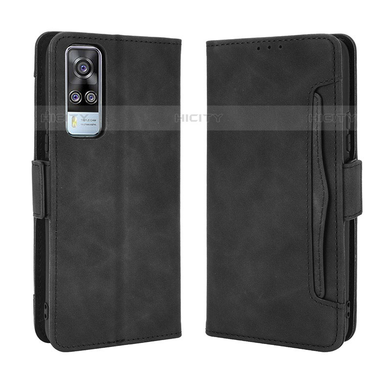 Coque Portefeuille Livre Cuir Etui Clapet BY3 pour Vivo Y51A Plus