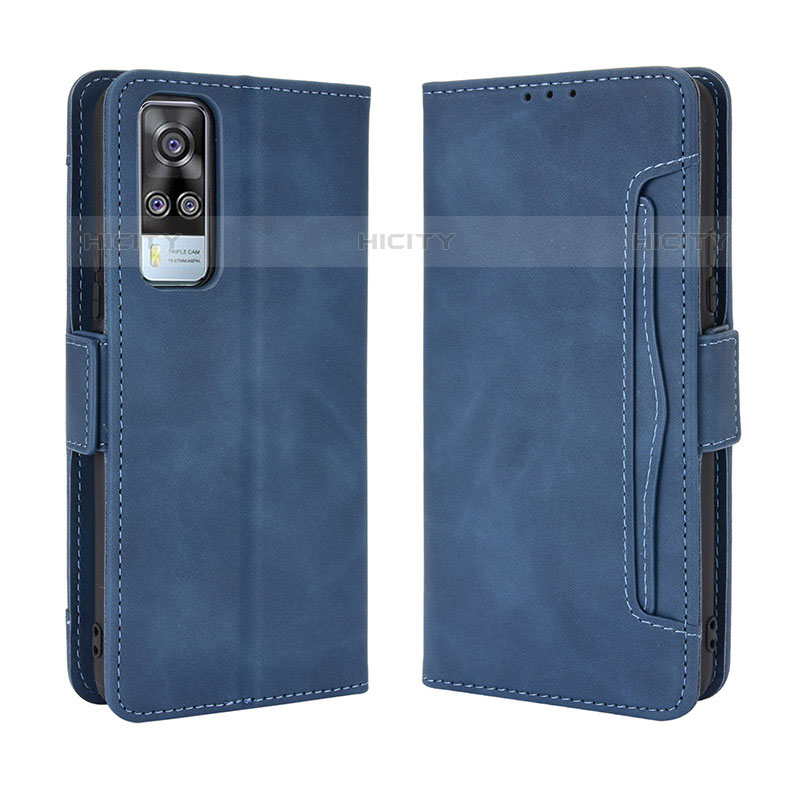 Coque Portefeuille Livre Cuir Etui Clapet BY3 pour Vivo Y51A Plus