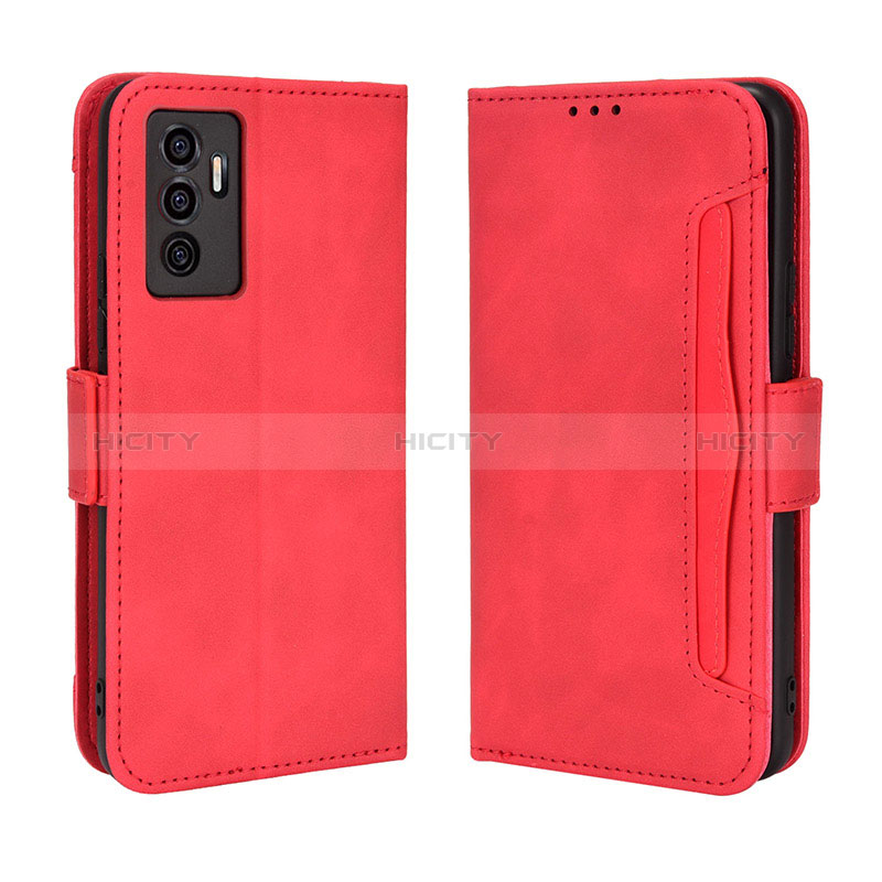 Coque Portefeuille Livre Cuir Etui Clapet BY3 pour Vivo Y75 4G Plus