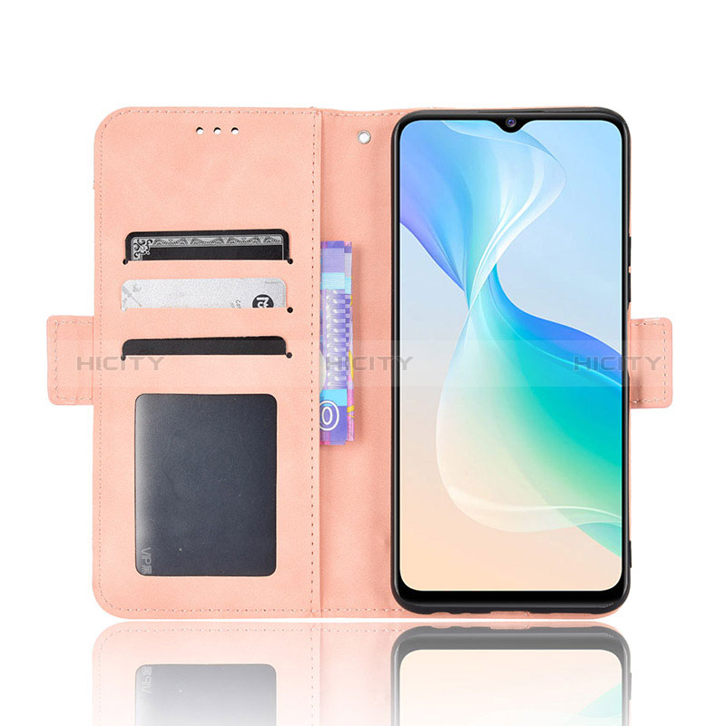 Coque Portefeuille Livre Cuir Etui Clapet BY3 pour Vivo Y76 5G Plus