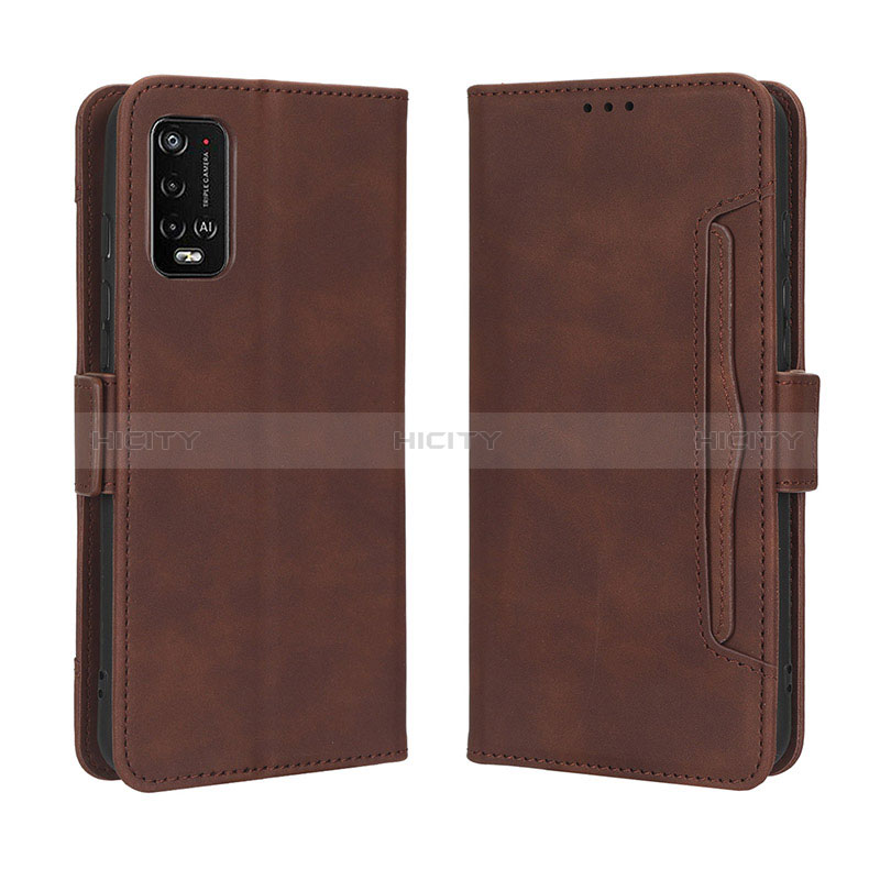 Coque Portefeuille Livre Cuir Etui Clapet BY3 pour Wiko Power U10 Plus