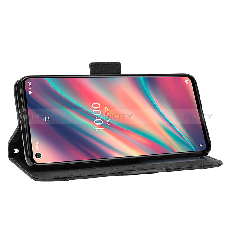 Coque Portefeuille Livre Cuir Etui Clapet BY3 pour Wiko View5 Plus