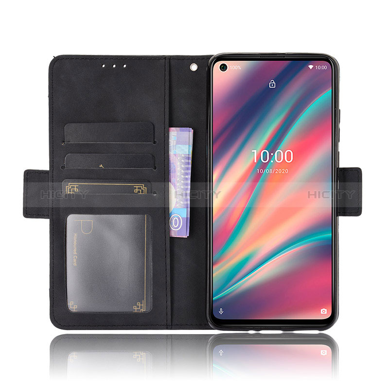 Coque Portefeuille Livre Cuir Etui Clapet BY3 pour Wiko View5 Plus Plus