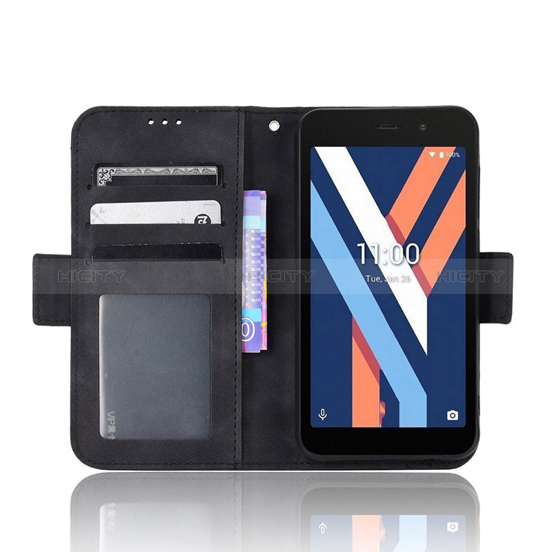 Coque Portefeuille Livre Cuir Etui Clapet BY3 pour Wiko Y52 Plus