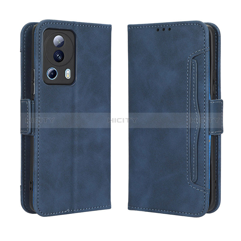 Coque Portefeuille Livre Cuir Etui Clapet BY3 pour Xiaomi Civi 2 5G Bleu Plus