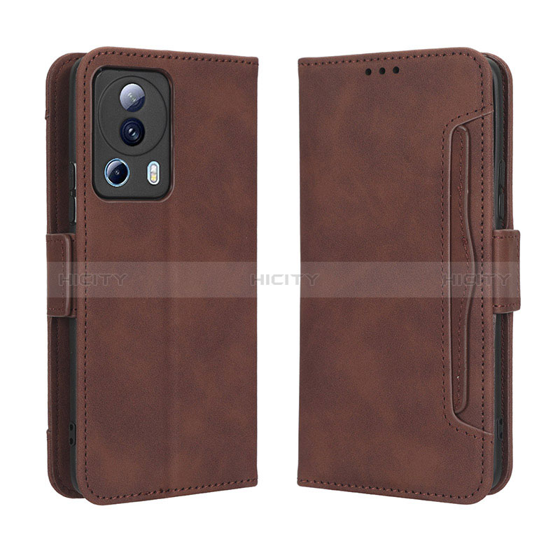 Coque Portefeuille Livre Cuir Etui Clapet BY3 pour Xiaomi Civi 2 5G Marron Plus