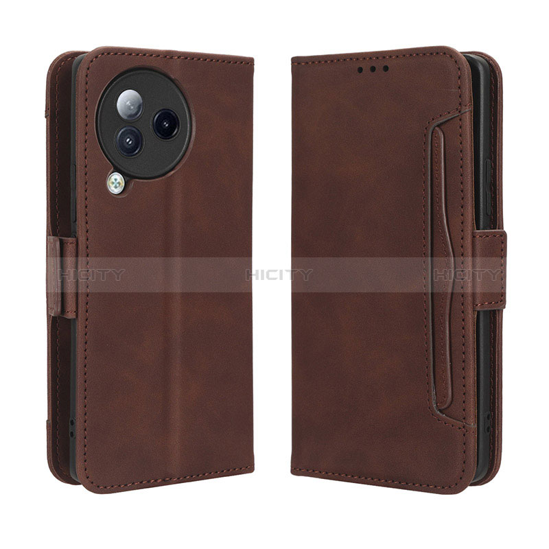 Coque Portefeuille Livre Cuir Etui Clapet BY3 pour Xiaomi Civi 3 5G Marron Plus