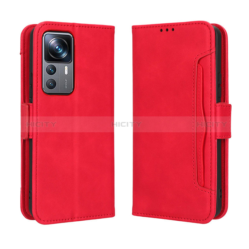 Coque Portefeuille Livre Cuir Etui Clapet BY3 pour Xiaomi Mi 12T 5G Plus