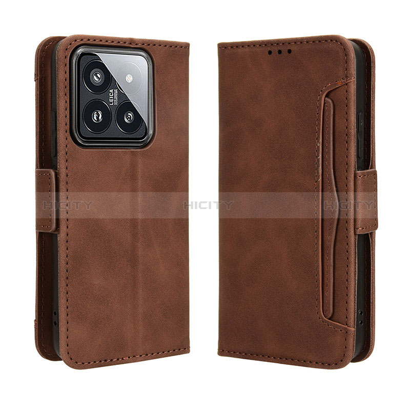 Coque Portefeuille Livre Cuir Etui Clapet BY3 pour Xiaomi Mi 14 5G Plus