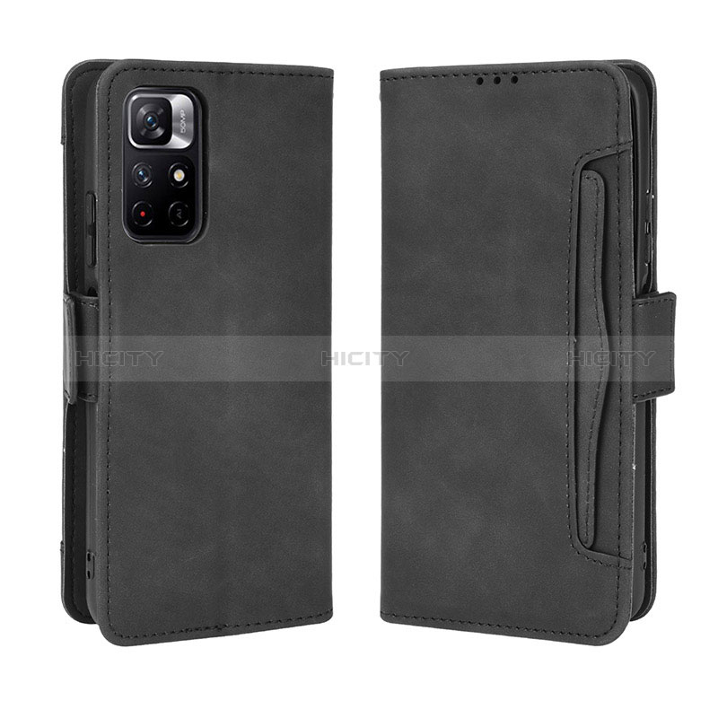 Coque Portefeuille Livre Cuir Etui Clapet BY3 pour Xiaomi Poco M4 Pro 5G Plus