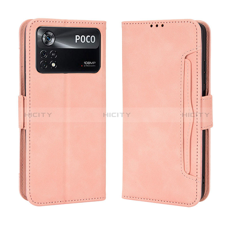 Coque Portefeuille Livre Cuir Etui Clapet BY3 pour Xiaomi Poco X4 Pro 5G Plus