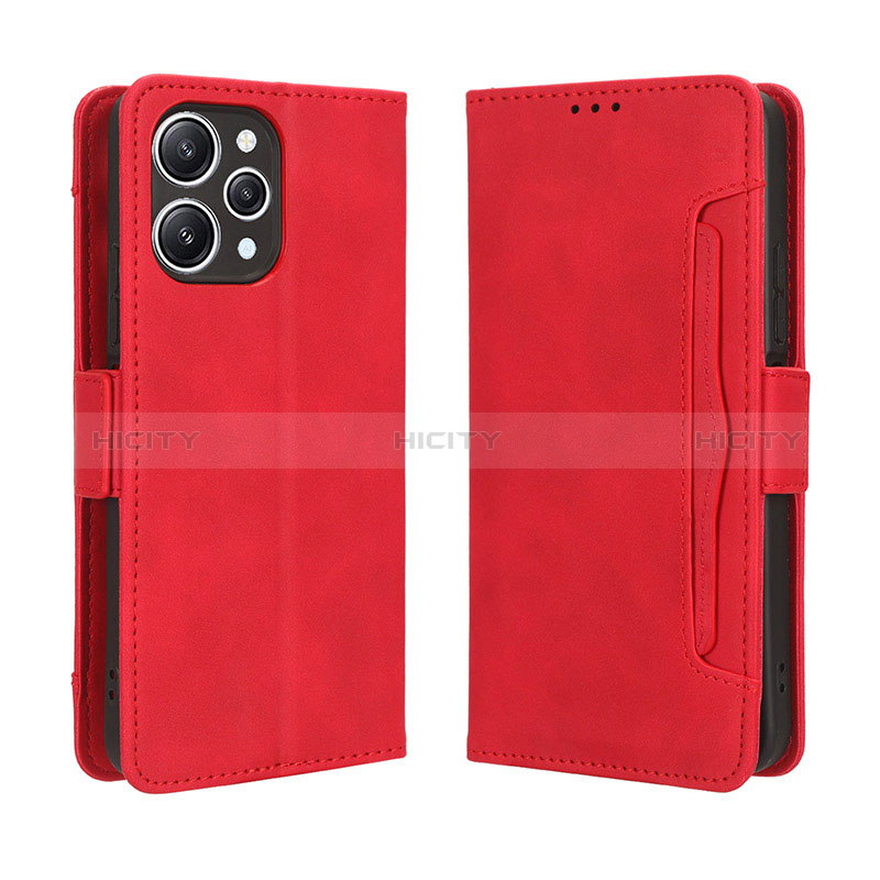 Coque Portefeuille Livre Cuir Etui Clapet BY3 pour Xiaomi Redmi 12 4G Plus