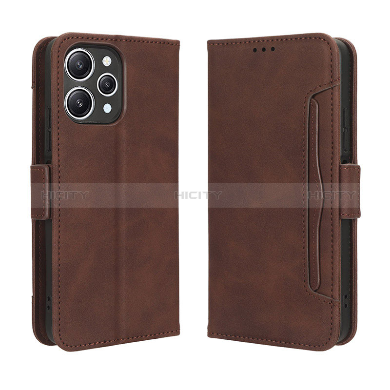 Coque Portefeuille Livre Cuir Etui Clapet BY3 pour Xiaomi Redmi 12 4G Plus