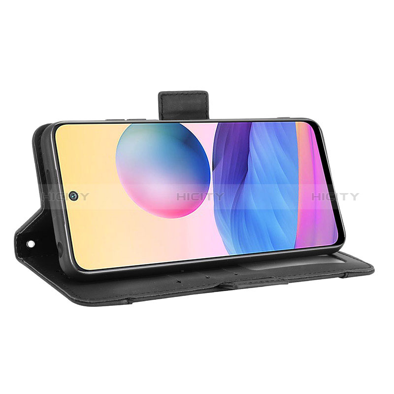 Coque Portefeuille Livre Cuir Etui Clapet BY3 pour Xiaomi Redmi Note 10 5G Plus