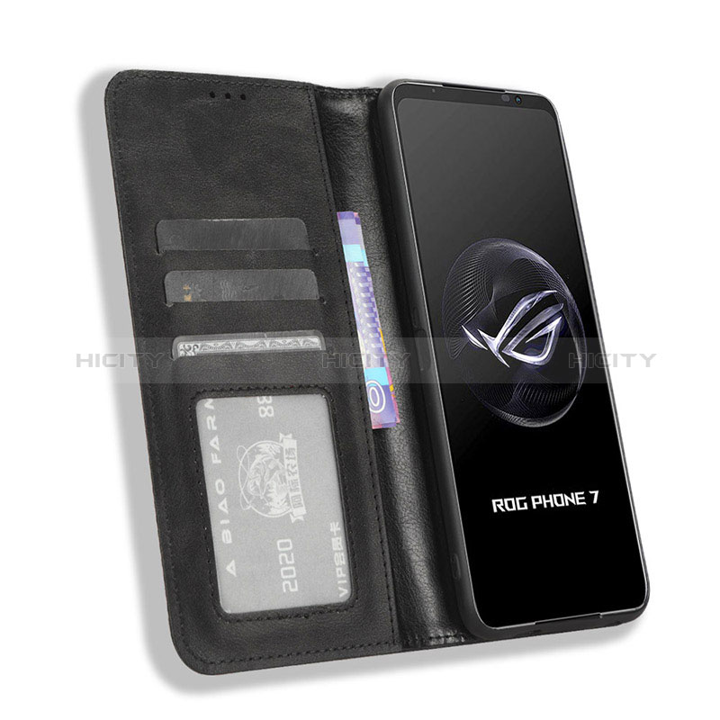 Coque Portefeuille Livre Cuir Etui Clapet BY4 pour Asus ROG Phone 7 Plus