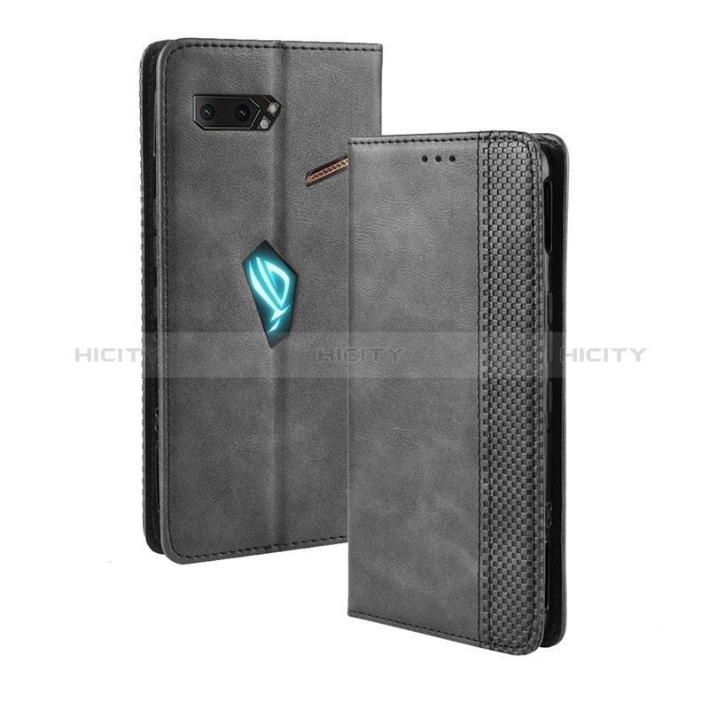 Coque Portefeuille Livre Cuir Etui Clapet BY4 pour Asus ROG Phone II ZS660KL Plus