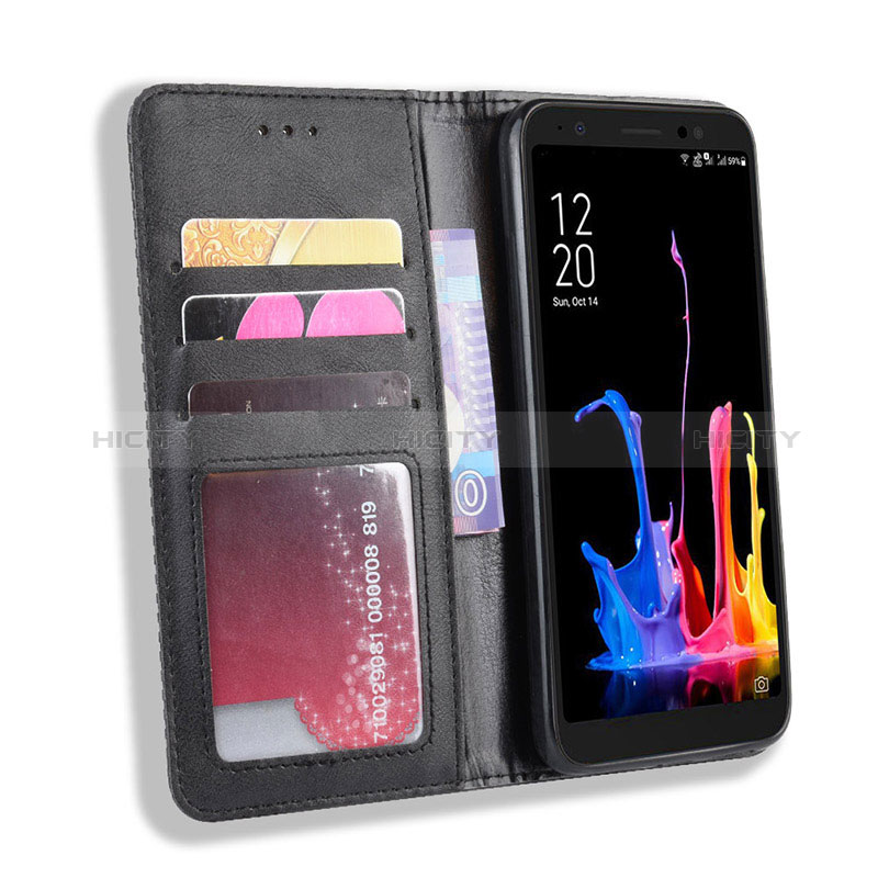 Coque Portefeuille Livre Cuir Etui Clapet BY4 pour Asus ZenFone Live L2 ZA550KL Plus