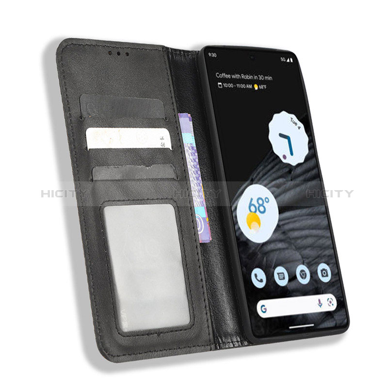 Coque Portefeuille Livre Cuir Etui Clapet BY4 pour Google Pixel 7 Pro 5G Plus