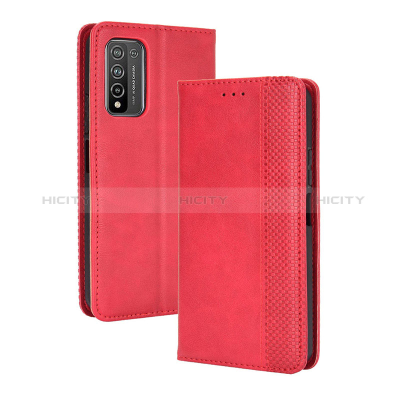 Coque Portefeuille Livre Cuir Etui Clapet BY4 pour Huawei Honor 10X Lite Plus