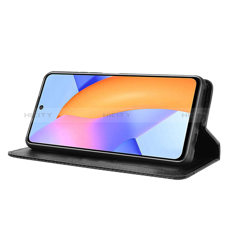 Coque Portefeuille Livre Cuir Etui Clapet BY4 pour Huawei Honor 10X Lite Plus