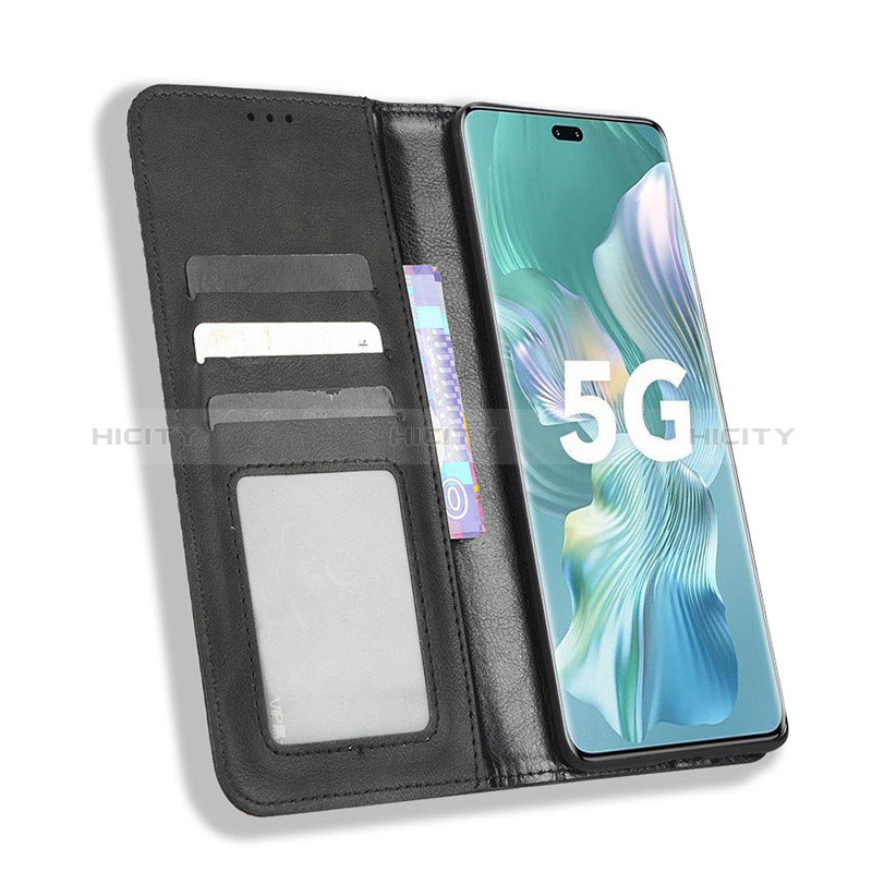 Coque Portefeuille Livre Cuir Etui Clapet BY4 pour Huawei Honor 80 Pro Flat 5G Plus