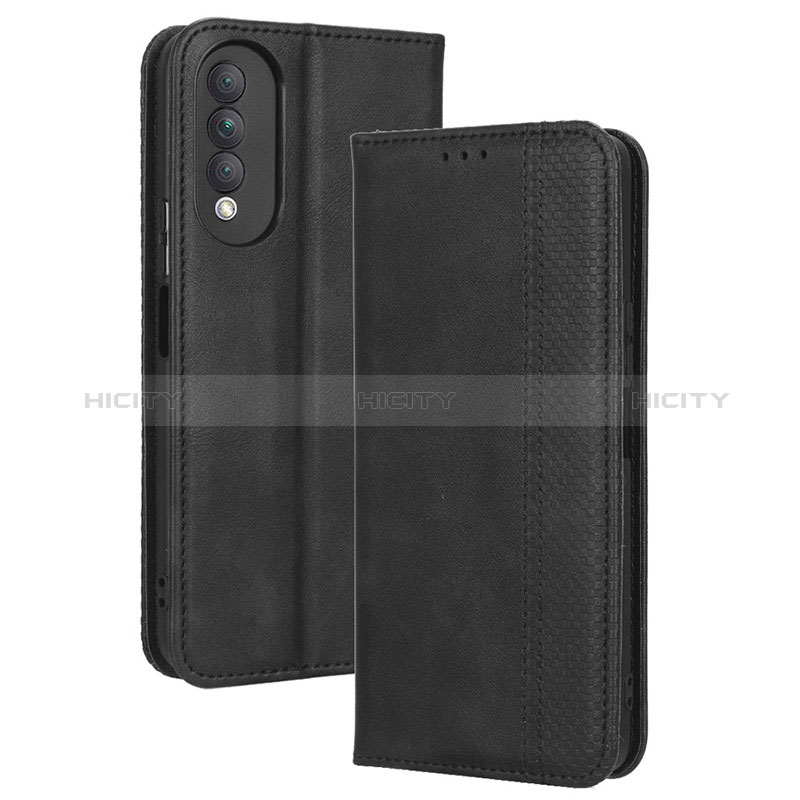 Coque Portefeuille Livre Cuir Etui Clapet BY4 pour Huawei Nova 10z Noir Plus