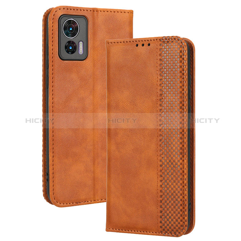 Coque Portefeuille Livre Cuir Etui Clapet BY4 pour Motorola Moto Edge 30 Neo 5G Plus