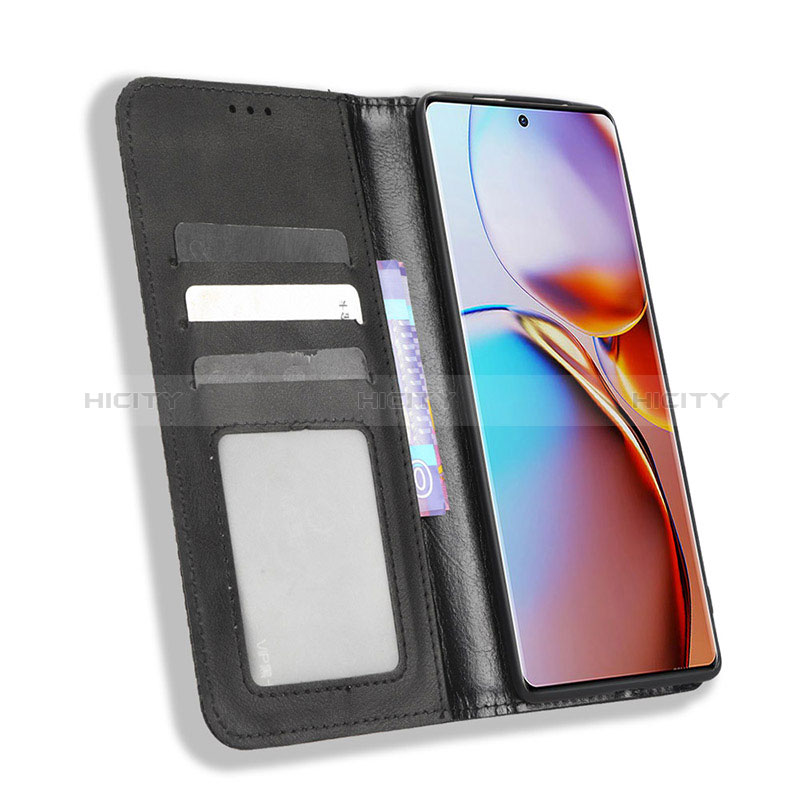 Coque Portefeuille Livre Cuir Etui Clapet BY4 pour Motorola Moto Edge Plus (2023) 5G Plus