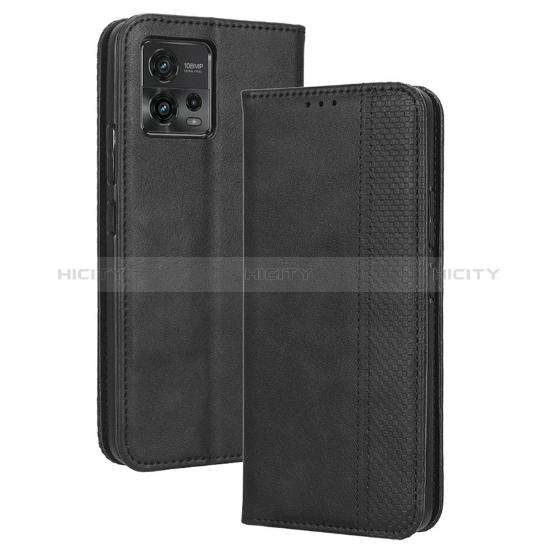 Coque Portefeuille Livre Cuir Etui Clapet BY4 pour Motorola Moto G72 Plus