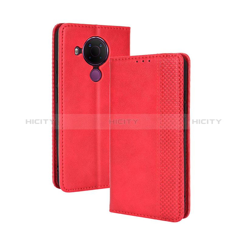 Coque Portefeuille Livre Cuir Etui Clapet BY4 pour Nokia 5.4 Plus