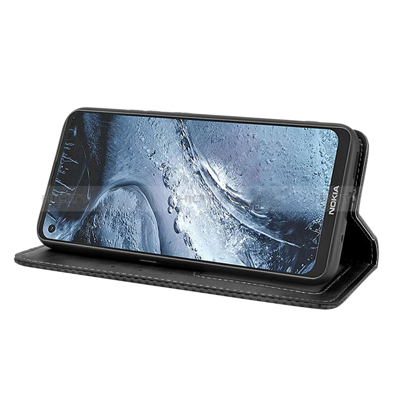 Coque Portefeuille Livre Cuir Etui Clapet BY4 pour Nokia 7.3 Plus