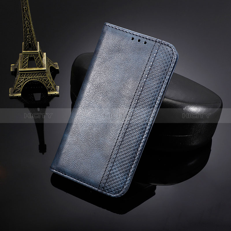 Coque Portefeuille Livre Cuir Etui Clapet BY4 pour Nokia C10 Bleu Plus