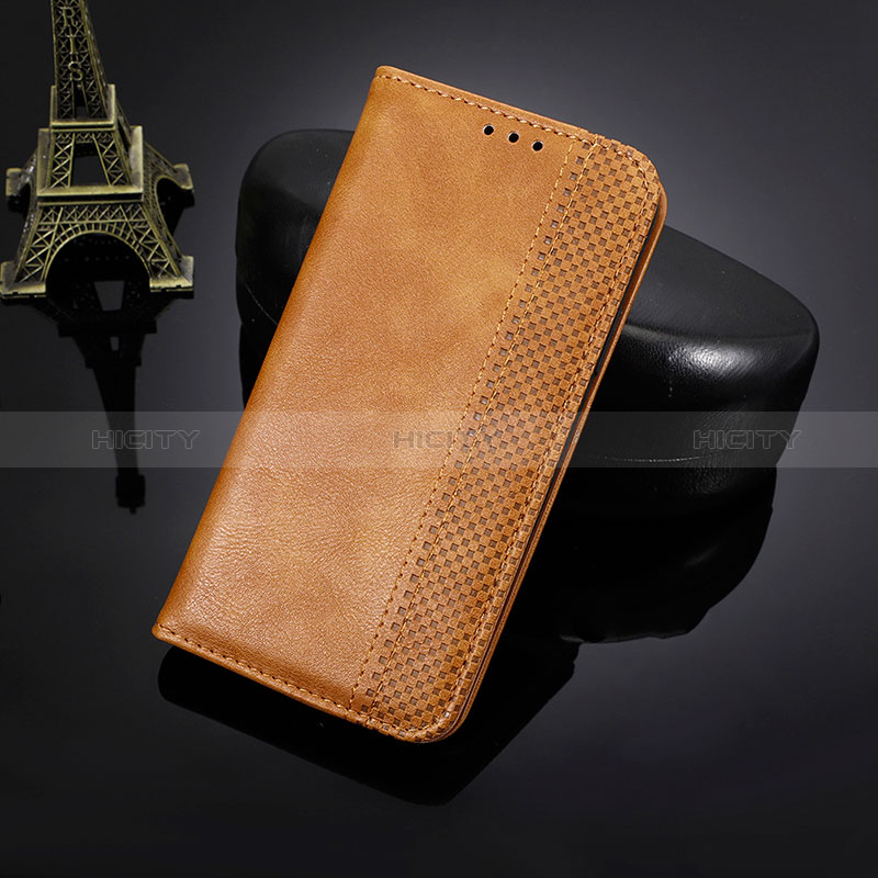 Coque Portefeuille Livre Cuir Etui Clapet BY4 pour Nokia C10 Marron Plus