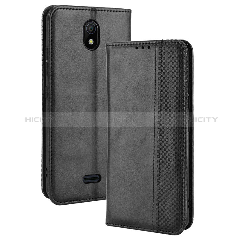 Coque Portefeuille Livre Cuir Etui Clapet BY4 pour Nokia C100 Plus