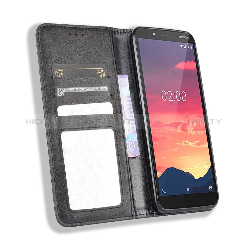 Coque Portefeuille Livre Cuir Etui Clapet BY4 pour Nokia C2 Plus