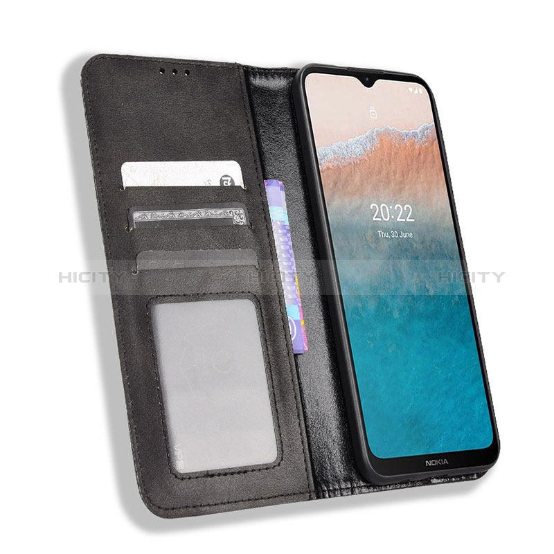 Coque Portefeuille Livre Cuir Etui Clapet BY4 pour Nokia C21 Plus Plus