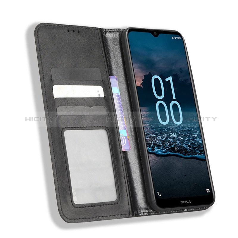 Coque Portefeuille Livre Cuir Etui Clapet BY4 pour Nokia G100 Plus