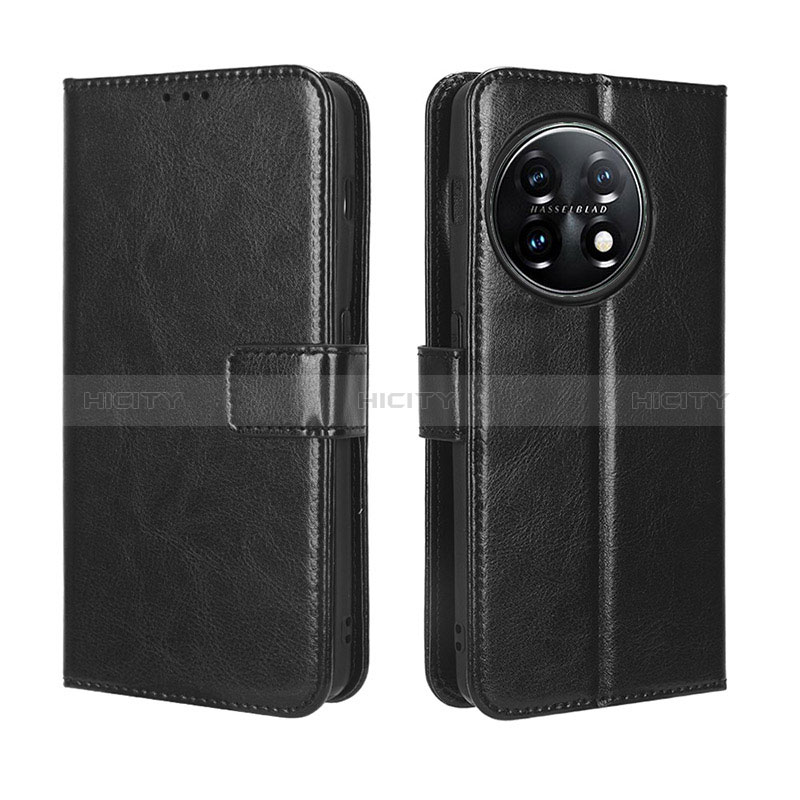 Coque Portefeuille Livre Cuir Etui Clapet BY4 pour OnePlus Ace 2 5G Noir Plus