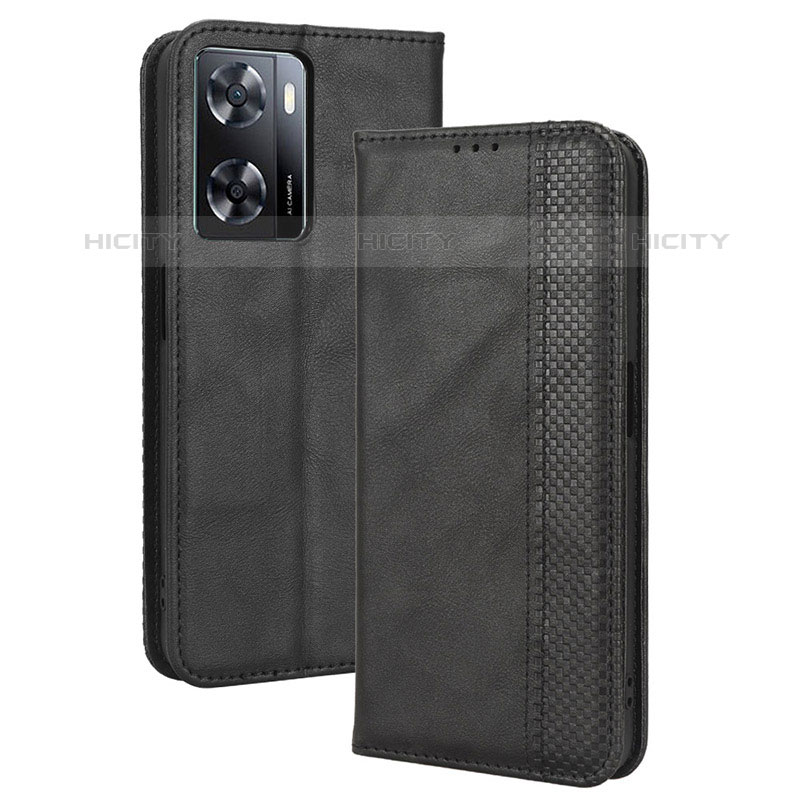 Coque Portefeuille Livre Cuir Etui Clapet BY4 pour OnePlus Nord N20 SE Noir Plus