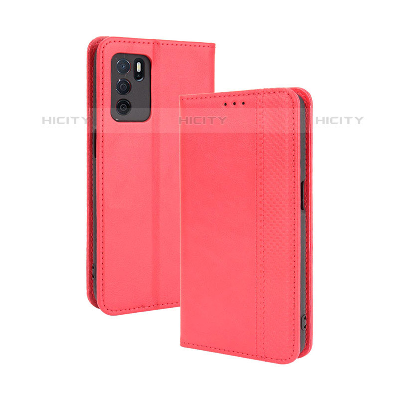 Coque Portefeuille Livre Cuir Etui Clapet BY4 pour Oppo A16s Plus